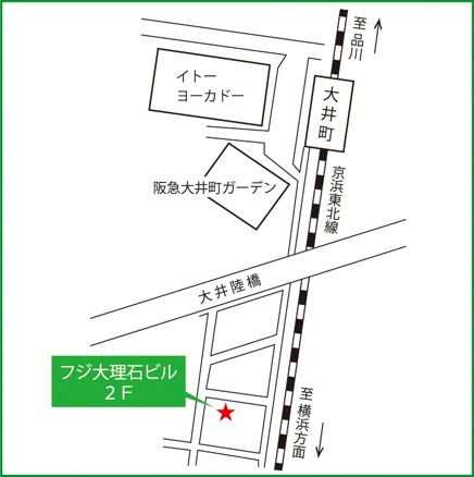 東京ショールーム地図