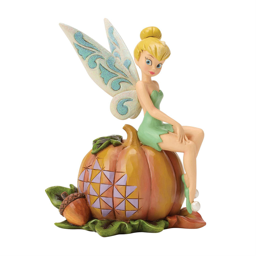◇先行予約◇【Disney Traditions】ティンカー・ベル オン パンプキン  <ハロウィン>