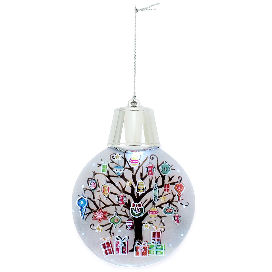 フラッシングマグネットオーナメント ツリー＆オーナメント <クリスマス>
