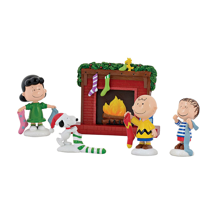 ◇先行予約◇【Department56】スヌーピー クリスマスソックス セット <クリスマス>