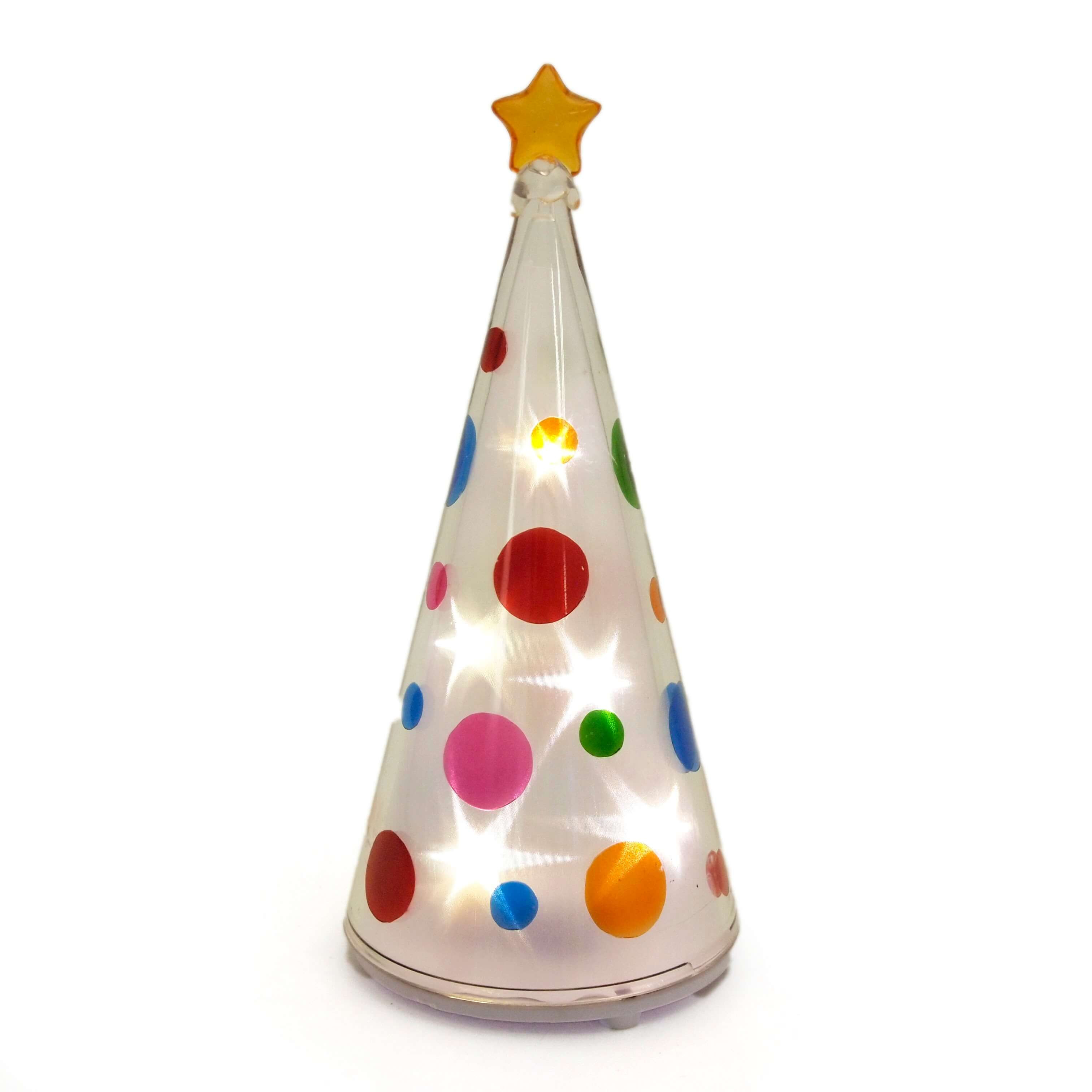 ミニバディー ホログラムドットツリー <クリスマス>