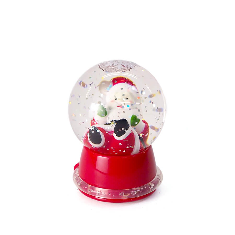◇先行予約◇ミニバディー サンタインスノードーム レッド <クリスマス>