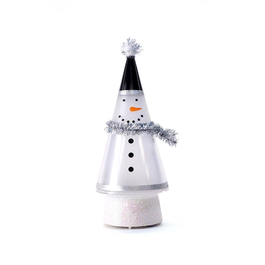 ◇先行予約◇ミニバディー ホログラムスノーマン グリッタースタンド <クリスマス>