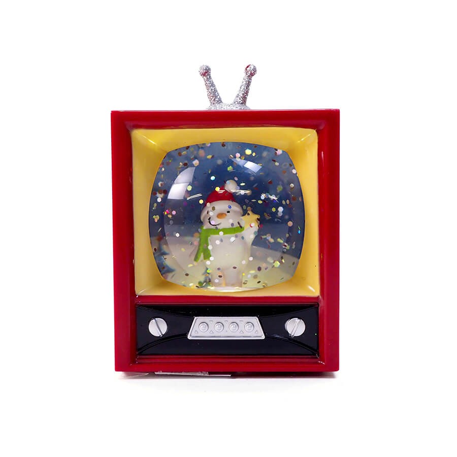 ◇先行予約◇ミニバディー テレビスノードーム スノーマン <クリスマス>