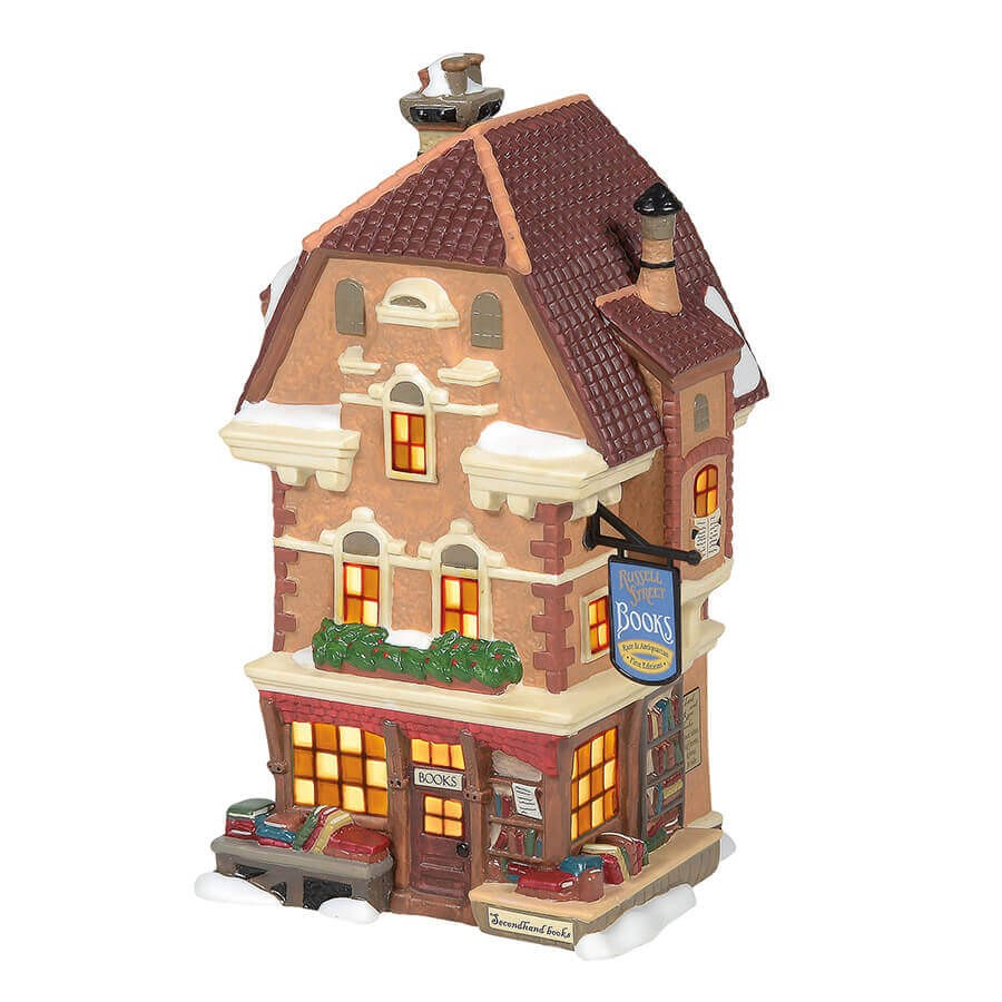 ◇先行予約◇【Department56】ライトハウス ラッセルストリートブック <クリスマス>
