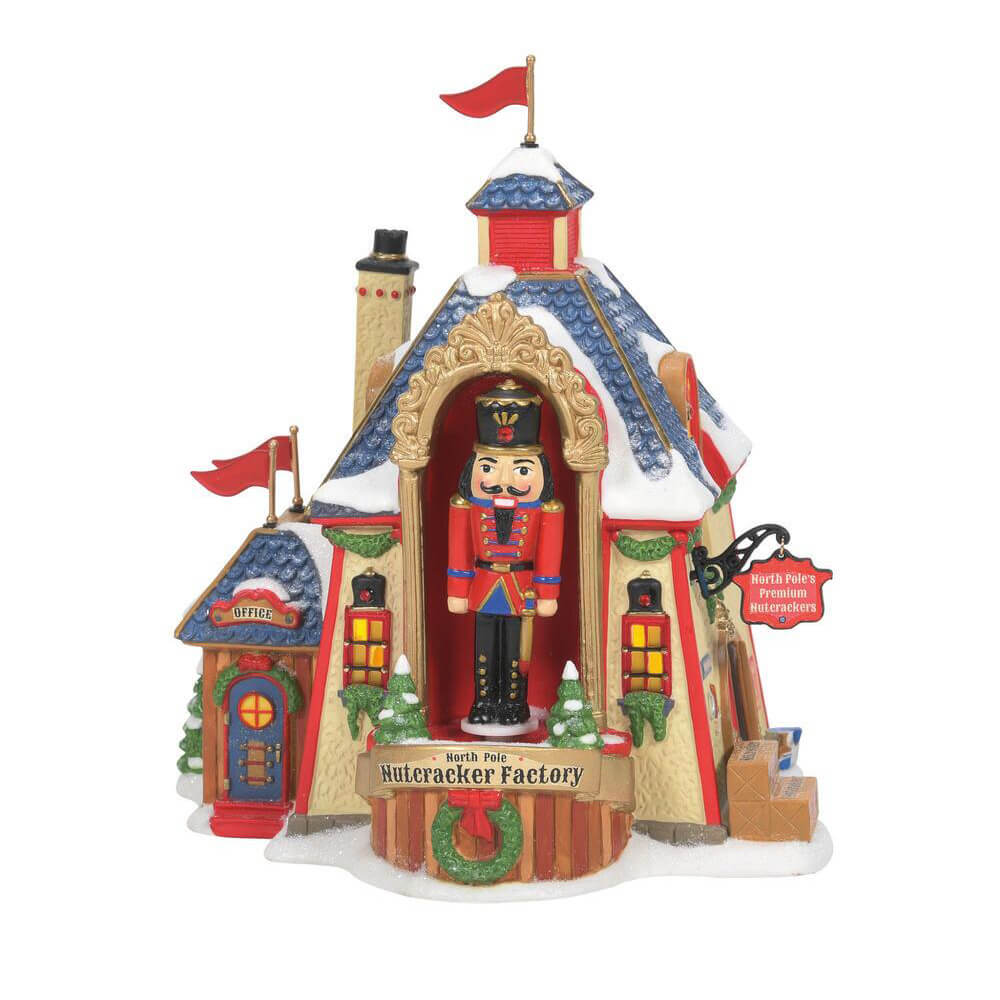 ◇先行予約◇【Department56】ライトハウス ナッツクラッカーファクトリー <クリスマス>