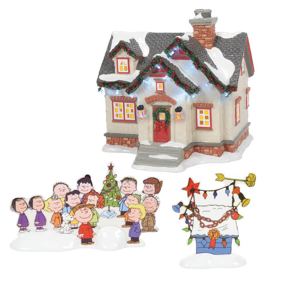 ◇先行予約◇【Department56】ライトハウス ピーナッツハウス セット <クリスマス>