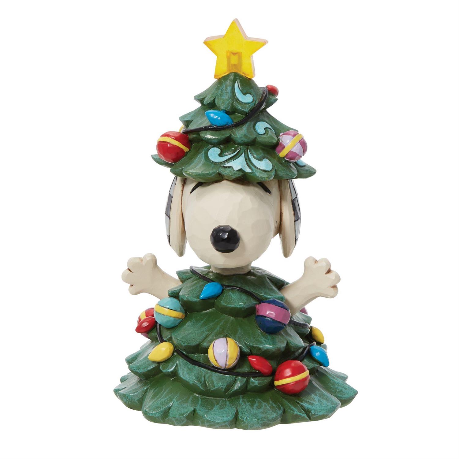 【JIM SHORE】スヌーピー クリスマスツリー <クリスマス>