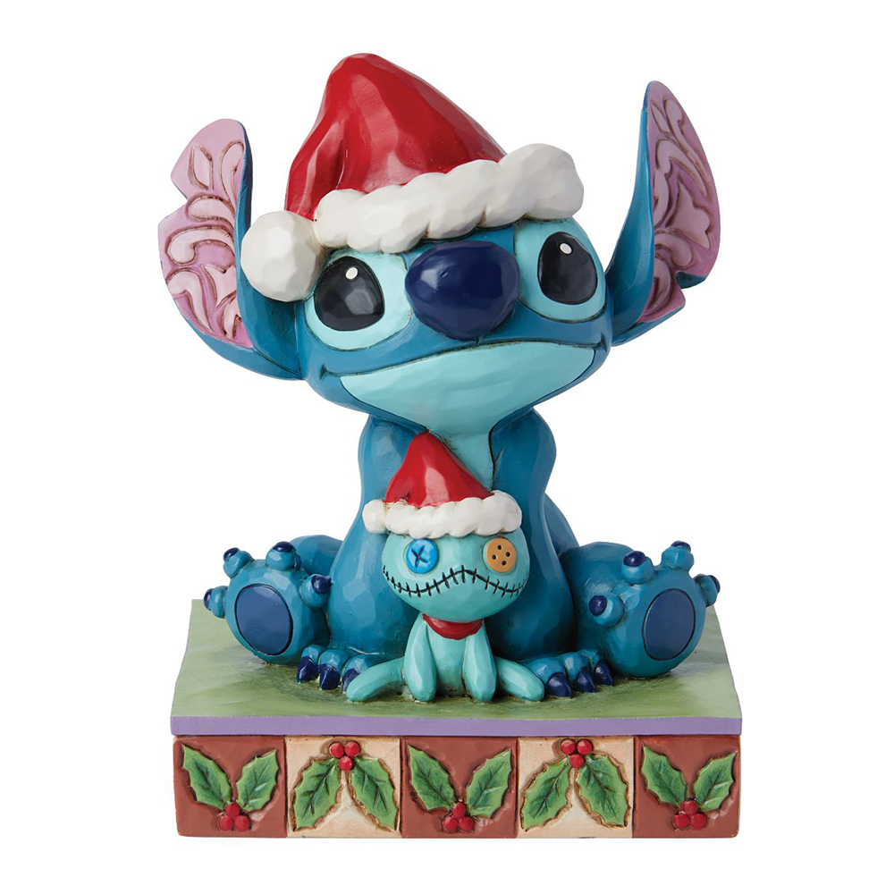 ◇先行予約◇【Disney Traditions】 スティッチ & スクランプ クリスマスバディーズ <クリスマス>
