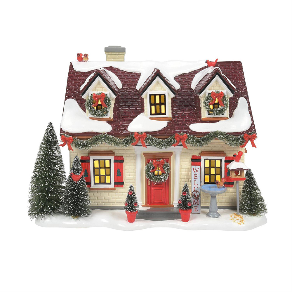 ◇先行予約◇【Department56】ライトハウス カーディナルハウス <クリスマス>