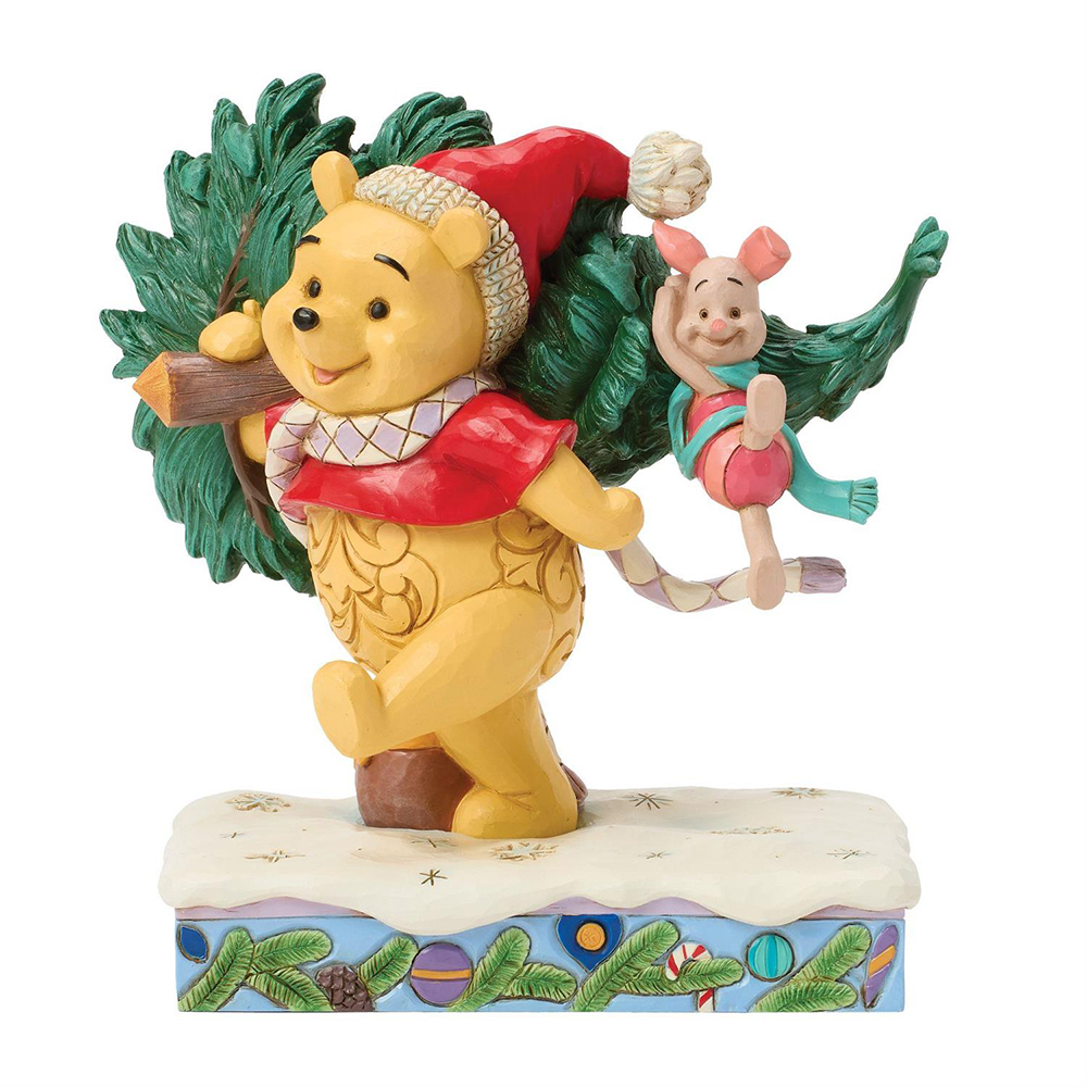 ◇先行予約◇【Disney Traditions】プー＆ピグレット クリスマスツリー <クリスマス>