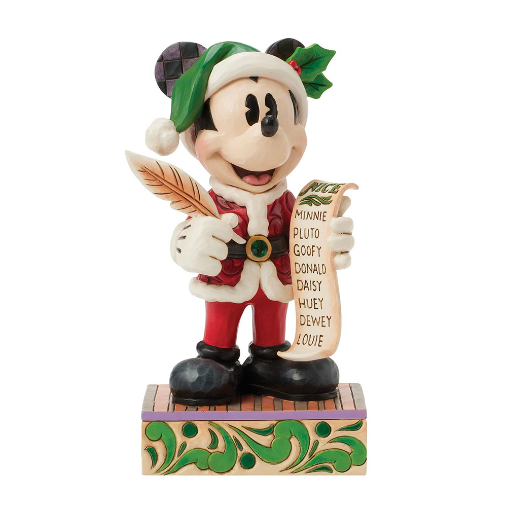 ◇先行予約◇【Disney Traditions】サンタ ミッキー リスト <クリスマス>