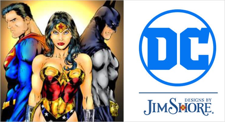 DCコミックスとJIM SHOREバナー