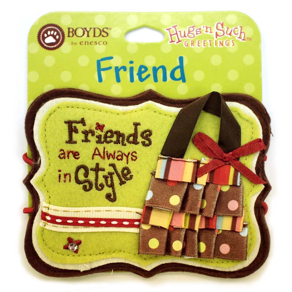 ◇SALE！75％OFF！【BOYDS】フェルトメッセージタグ　FRIEND