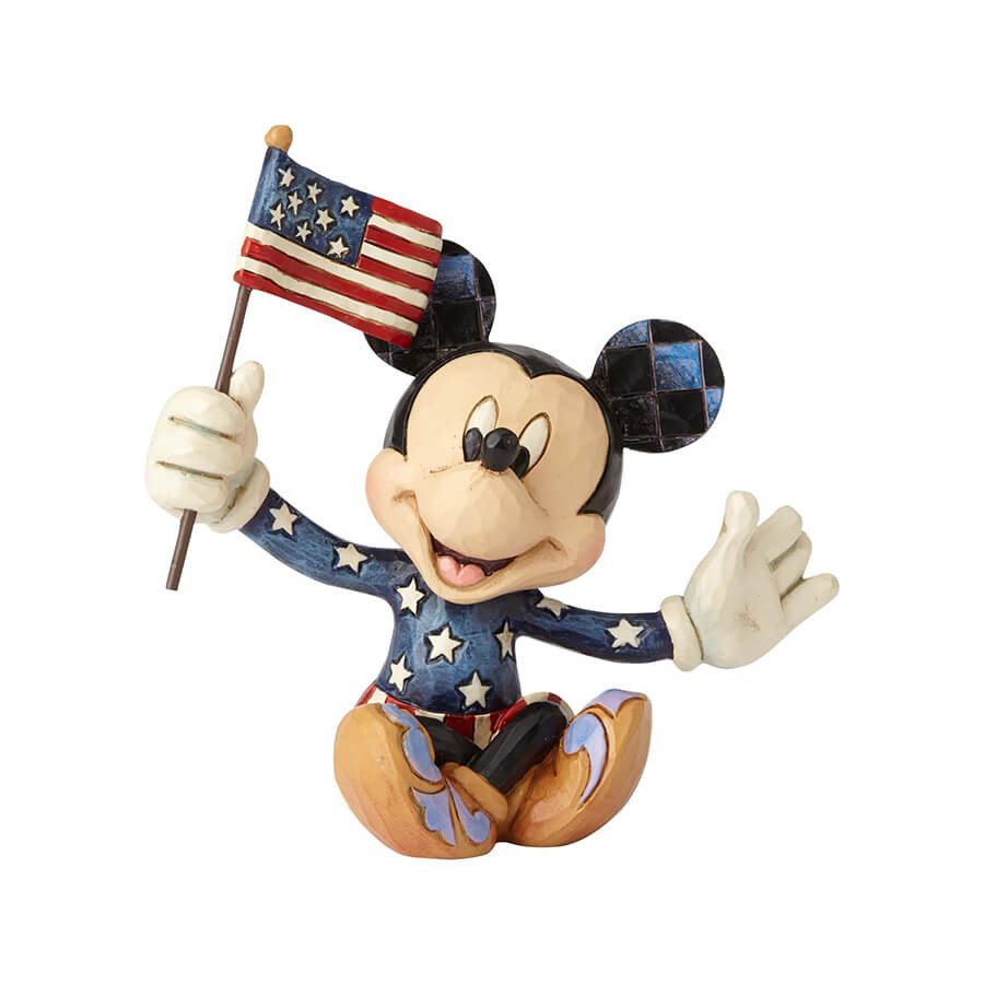 【Disney Traditions】ミッキー アメリカンフラッグ