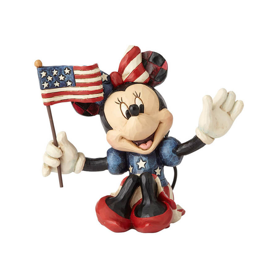 【Disney Traditions】ミニー アメリカンフラッグ