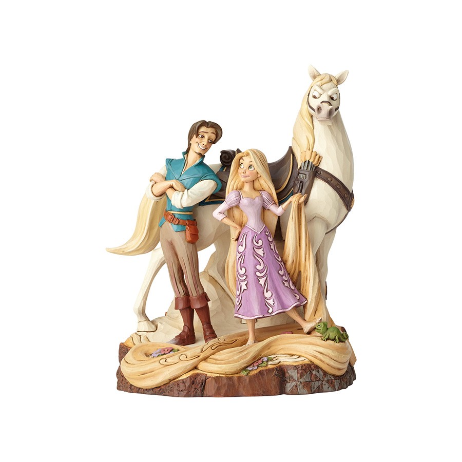 Disney Traditions】 ‐Tangled Carved by Heart- | GUND, enesco