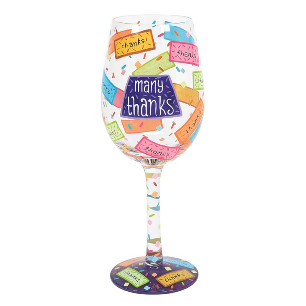 ワイングラス MANY THANKSの商品画像