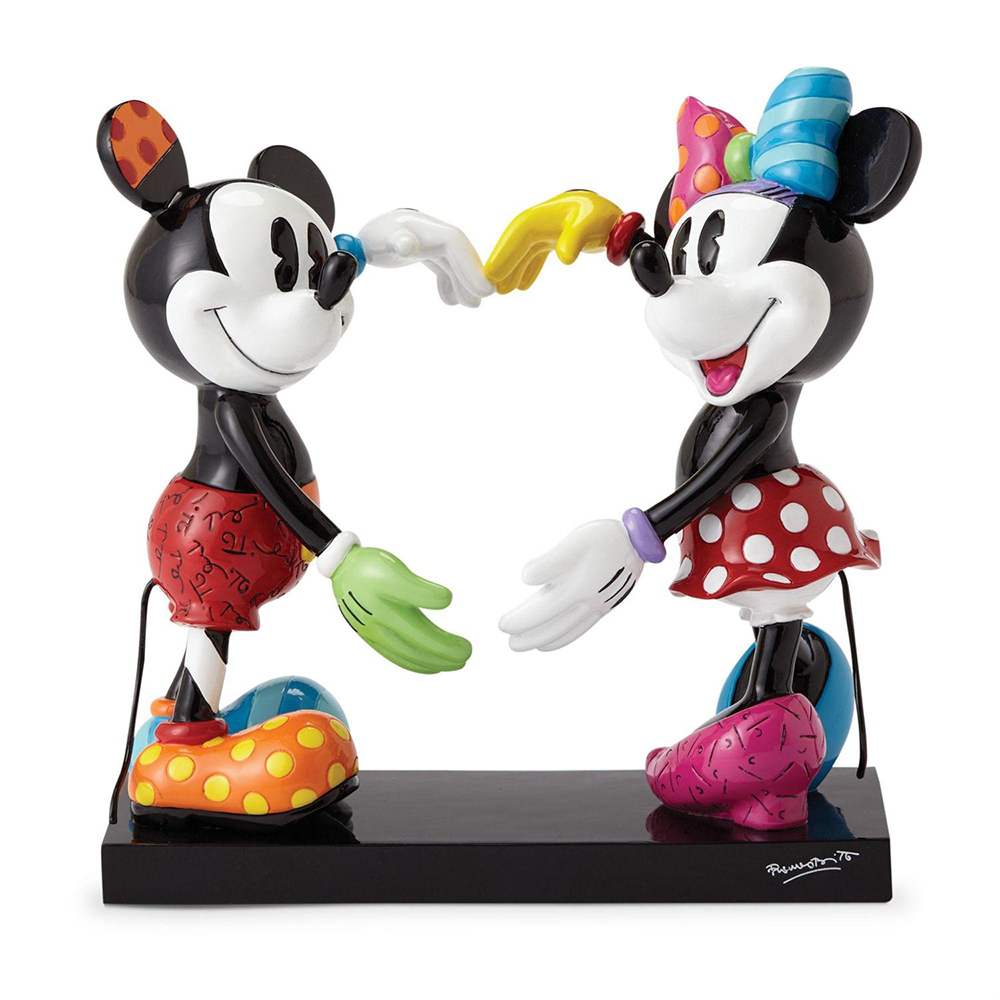 【Disney by Britto】ミッキー＆ミニー ハートマーク