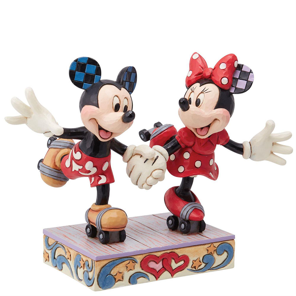 【Disney Traditions】ミッキー＆ミニー ローラースケート