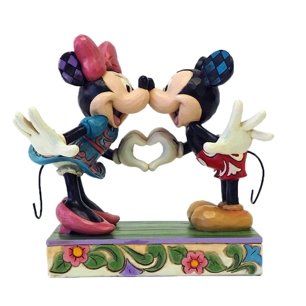 【Disney Traditions】ミッキー＆ミニー ウィズ ハートマーク