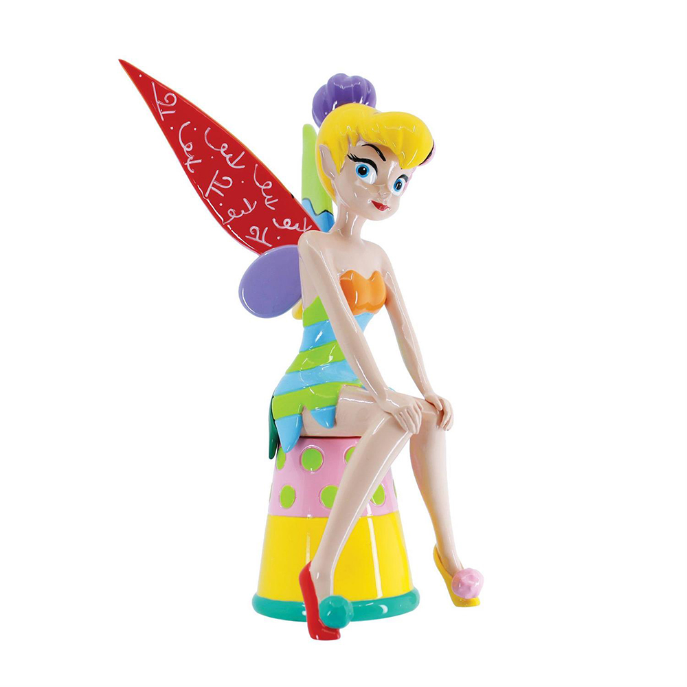 ◇先行予約◇【Disney by Britto】ティンカー・ベル シッティングポーズ