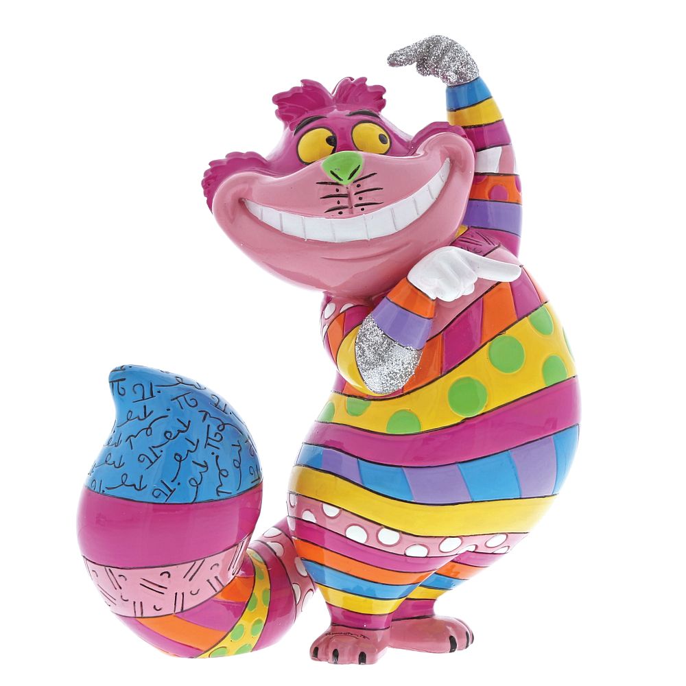 ◇先行予約◇【Disney by Britto】チェシャ猫 スタンディング