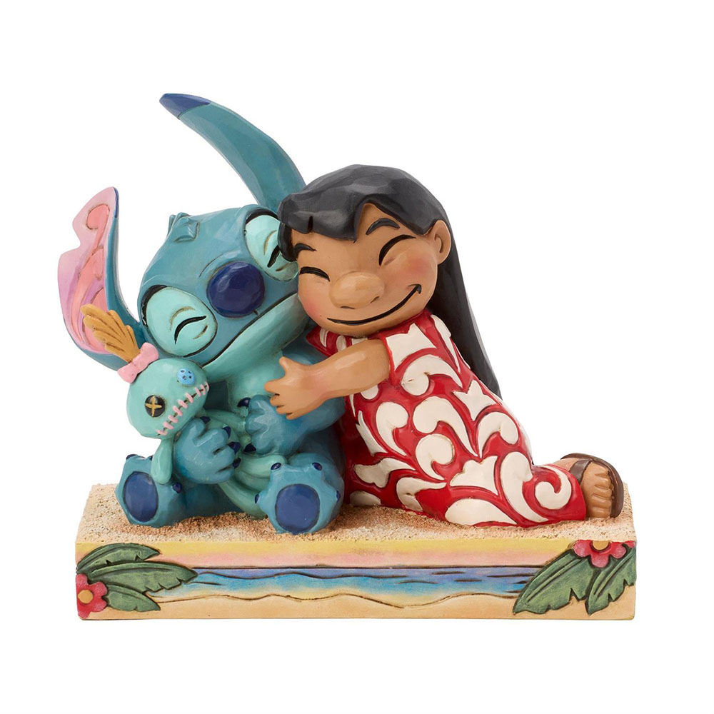 ◇先行予約◇【Disney Traditions】リロ＆スティッチ＆スクランプ ハグ