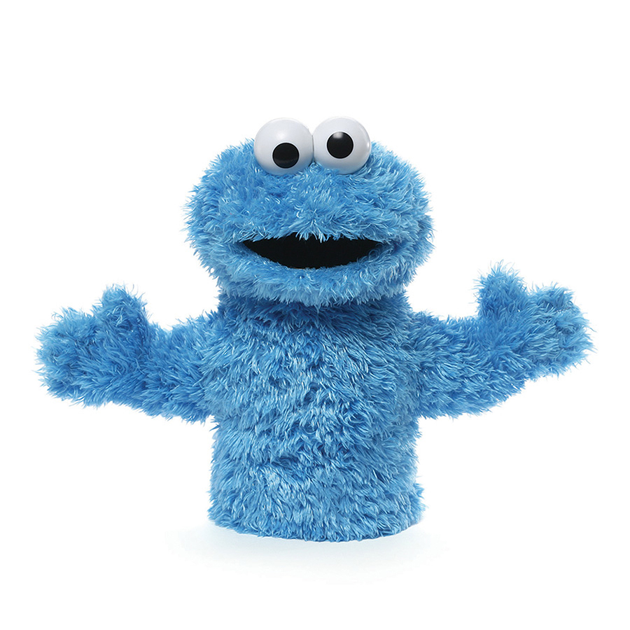 【GUND】セサミストリート パペット -Cookie Monster-