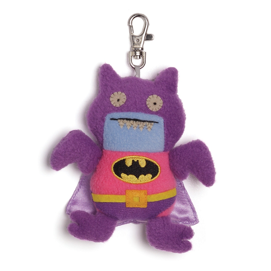 ◇SALE！75％OFF！【GUND】UGLYDOLL キーホルダー　パープルバットマン+アイスバット SALE!