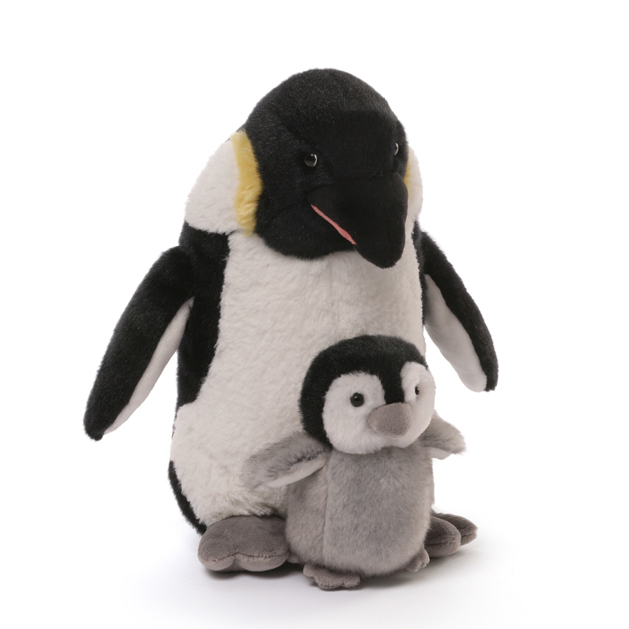 【GUND luxury】ペンギン & ベビー