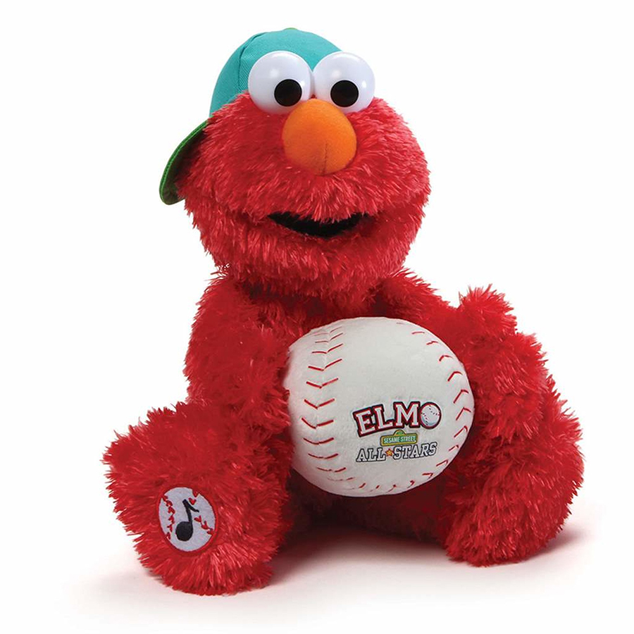 【GUND】セサミストリート -Elmo Baseball Player-