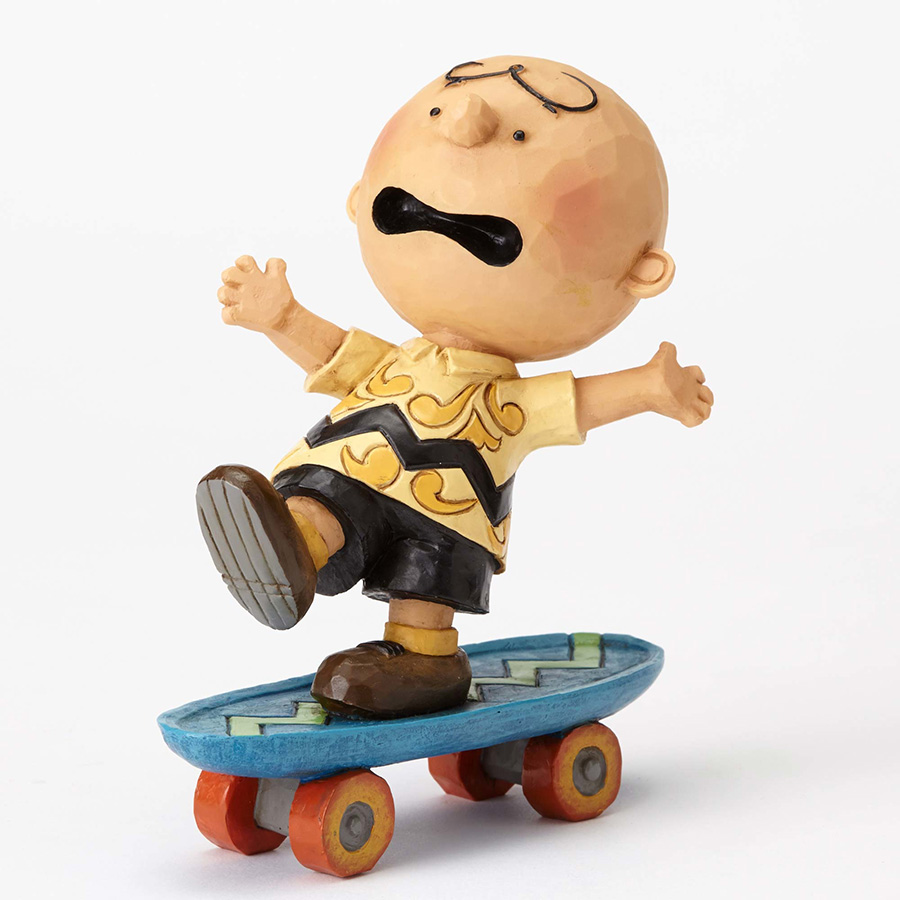 Jim Shore フィギュア スヌーピー チャーリーブラウン Skateboarding Buddies Gund Enesco Department56 Enesco Gift Mary Meyer Gts Russのインテリアギフト雑貨のお仕入れは Tabata Webへ