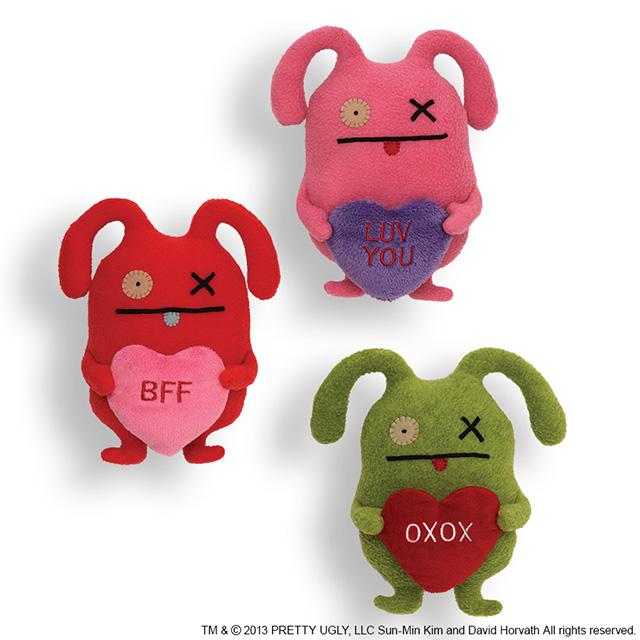 ◇SALE！75％OFF！【GUND】UGLYDOLL リトルオックス＆ハート (3柄アソート) SALE!