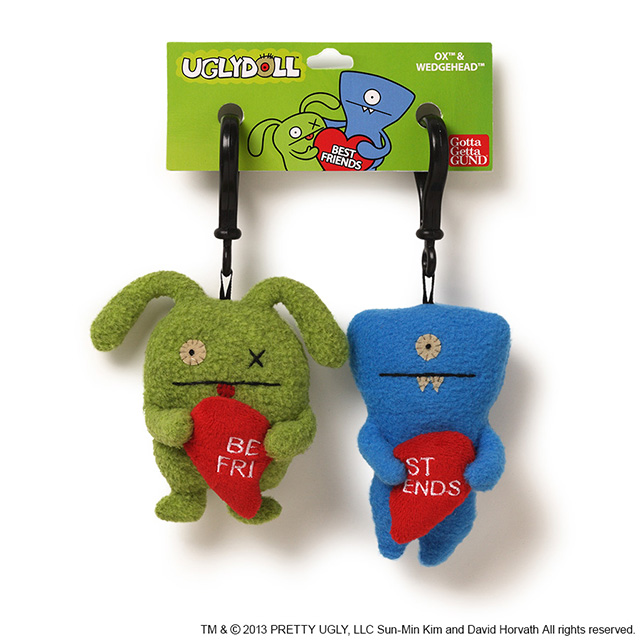 ◇SALE！75％OFF！【GUND】UGLYDOLL BEST FRIENDS キーホルダーセット SALE!