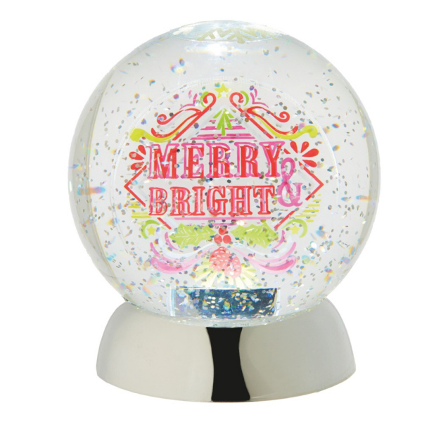 ◇先行予約◇フラッシングライトスノードーム Merry & Bright <クリスマス> SALE!